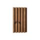 Lämpökäsitelty rimapaneeli Stripe-5 26x140 harjattu
